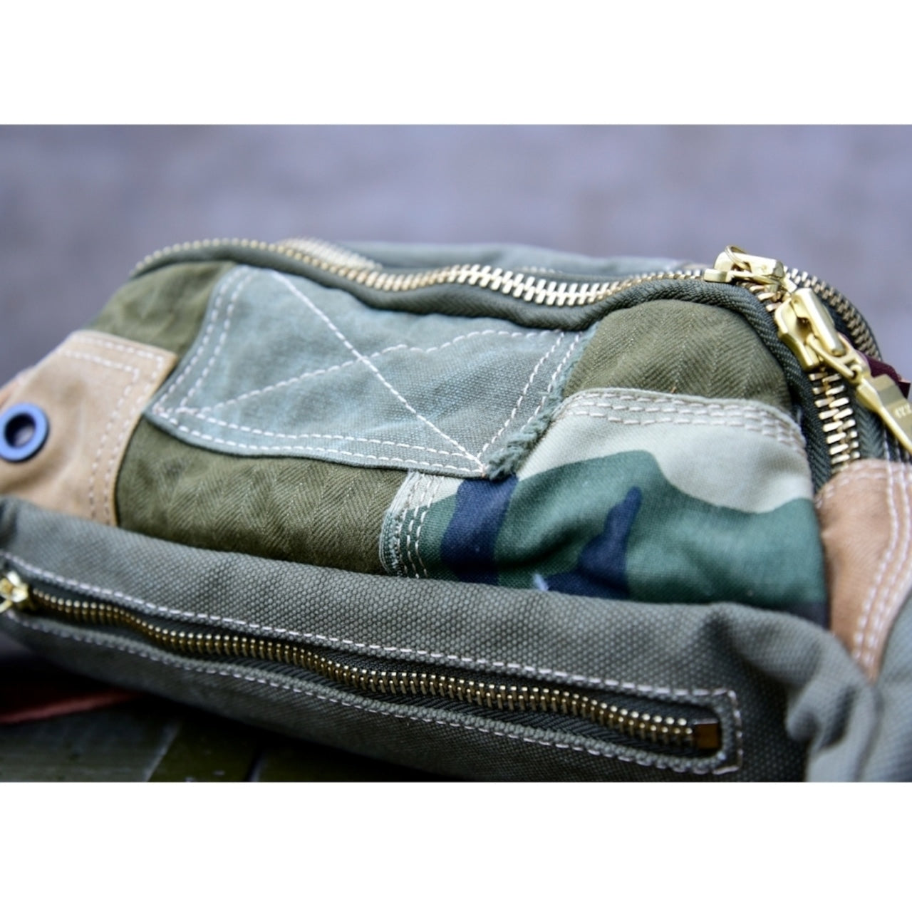 Patchwork Waist Bag   D0032