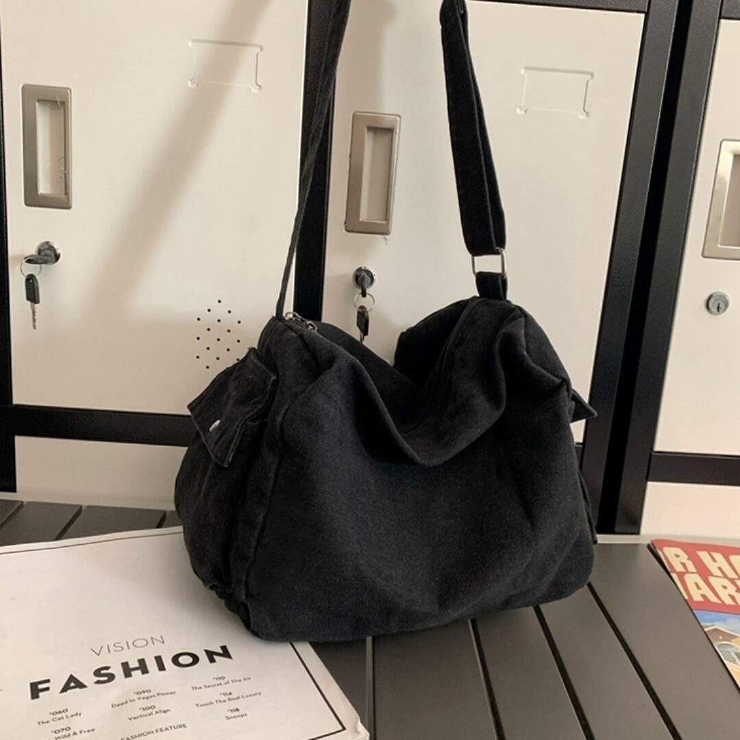 Denim messenger bag HL2614