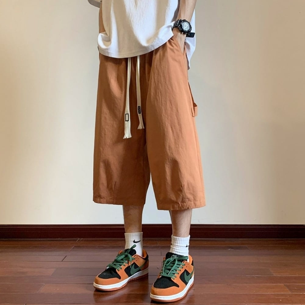 Cropped relaxed pants HL2565