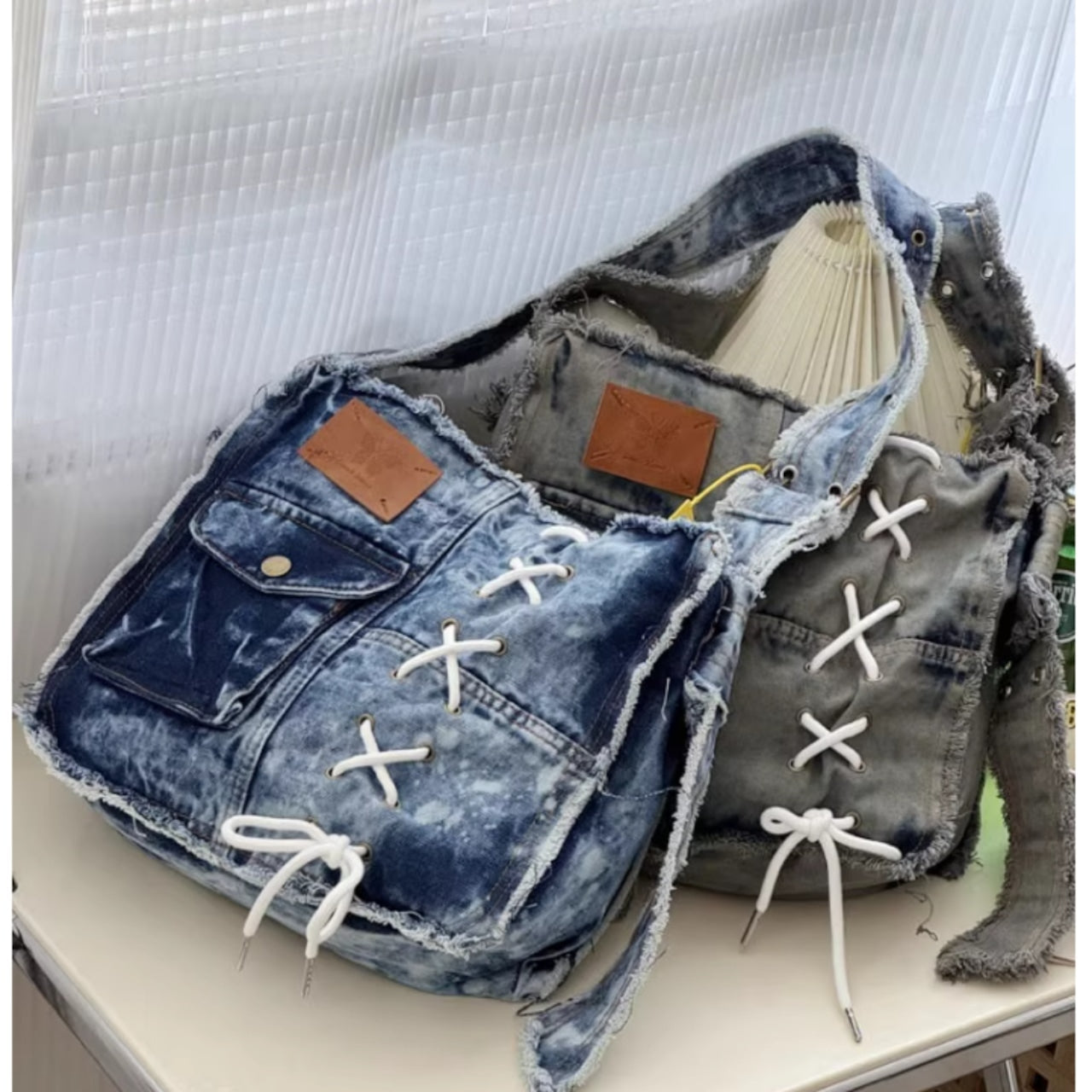 Messenger Denim Bag D0029