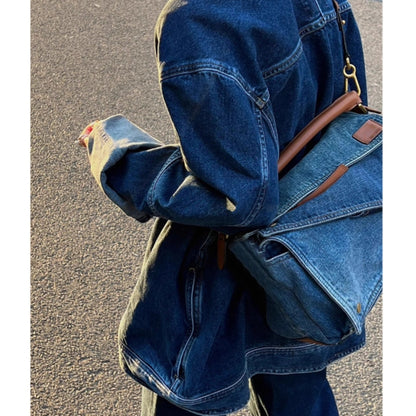 Denim Shoulder Bag D0034