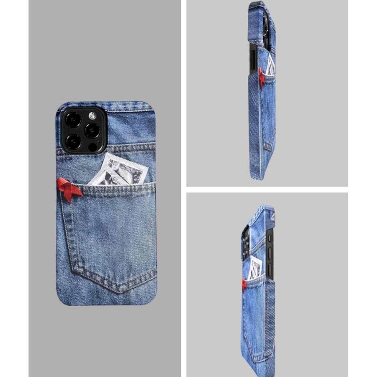 Denim Print iPhone case D0010
