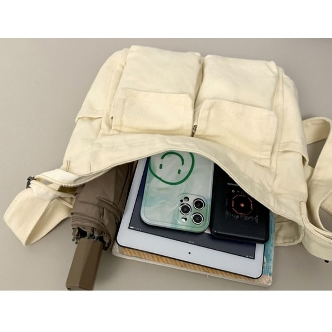 Canvas shoulder bag HL2587