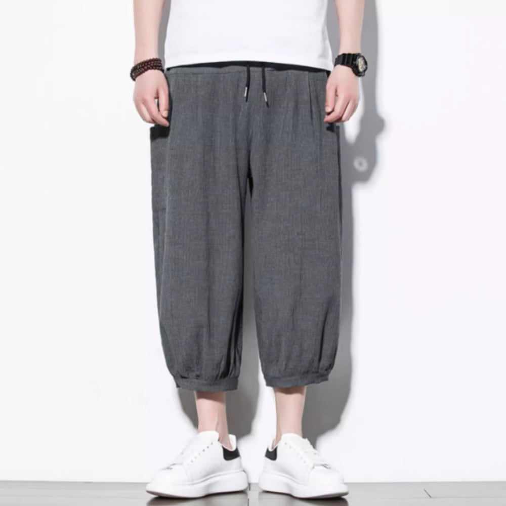 Cropped loose pants HL2566