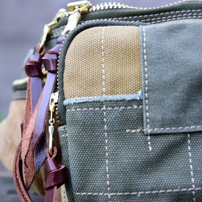 Patchwork Waist Bag   D0032