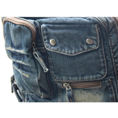 Retro Denim Backpack D0024
