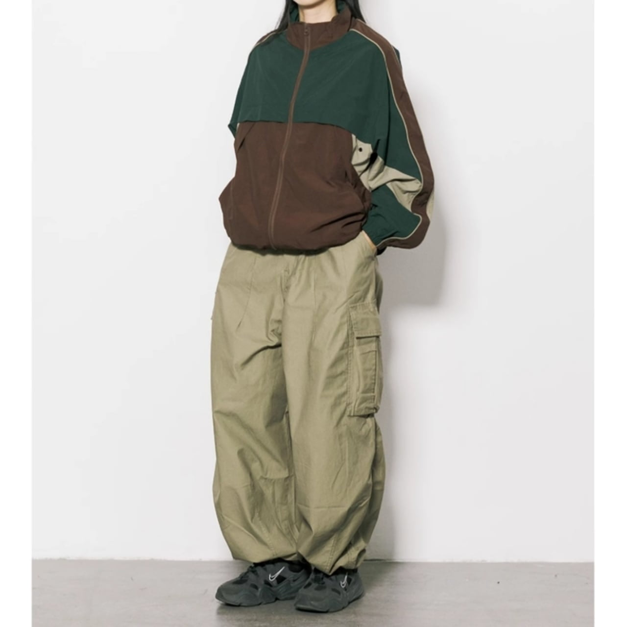 Contrast color jacket HL2542