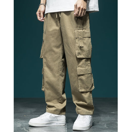 Side pocket casual work pants HL1634