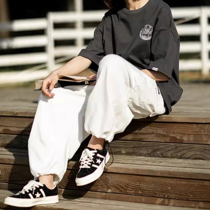 Back print T-shirt HL2538