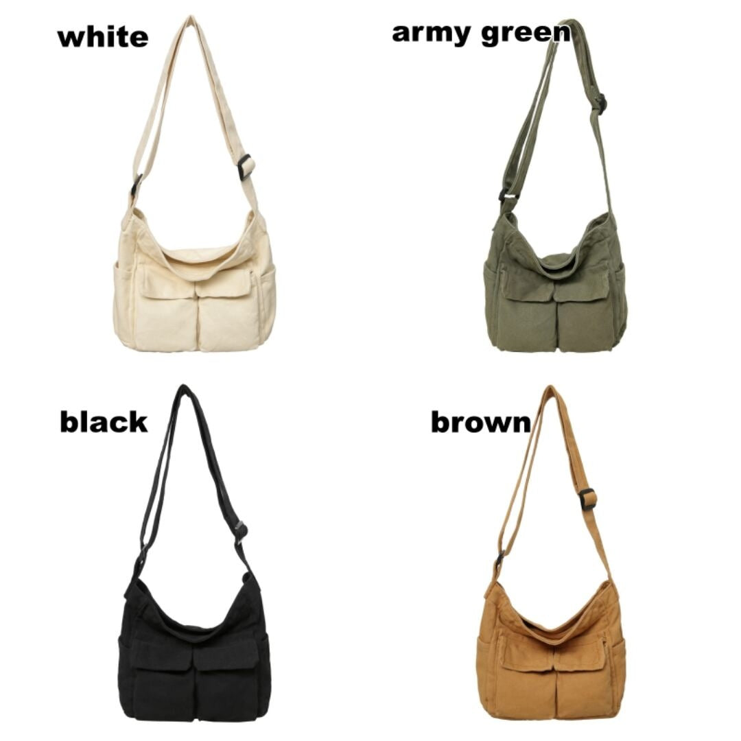 Canvas shoulder bag HL2587