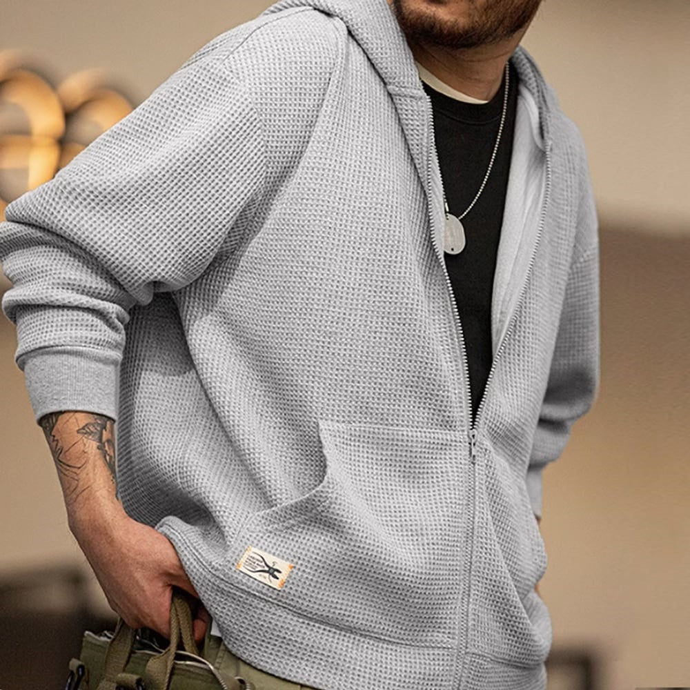 Waffle hoodie HL2448