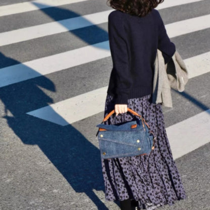 Denim Shoulder Bag D0034