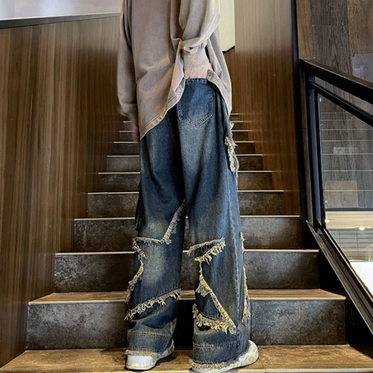 Star Design Denim Jeans D0055