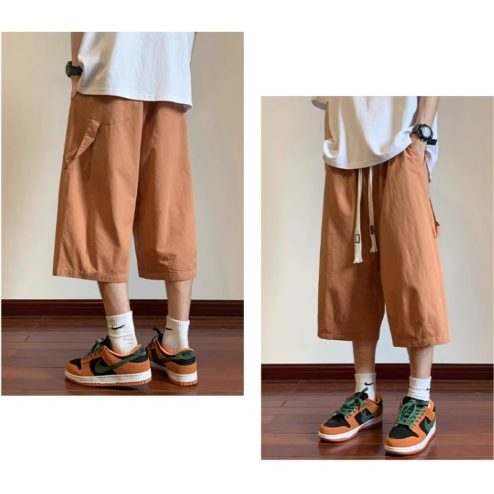 Cropped relaxed pants HL2565