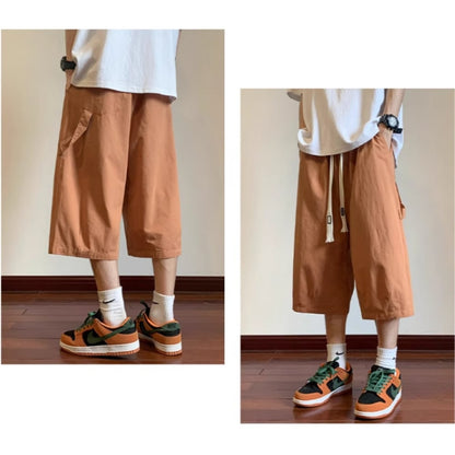Cropped relaxed pants HL2565