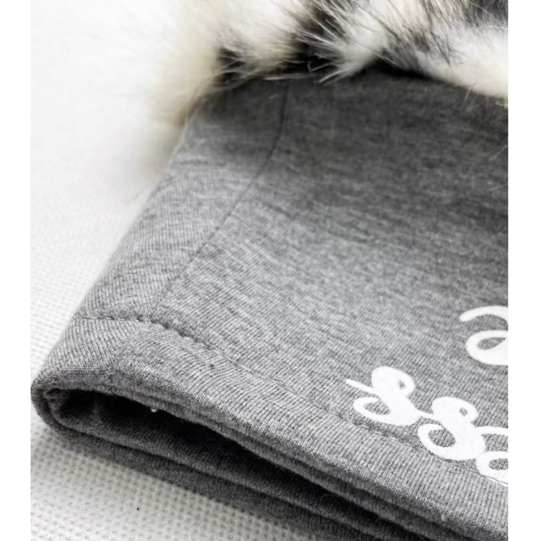 Leopard fur mini skirt E7051