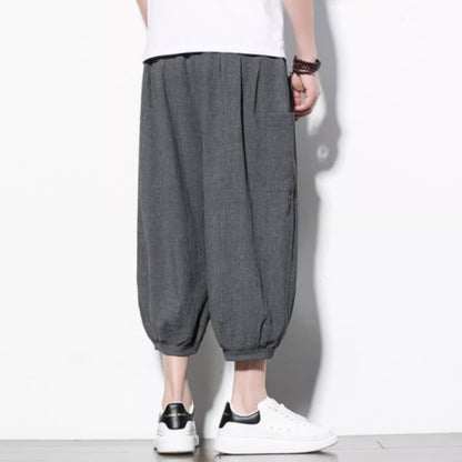 Cropped loose pants HL2566