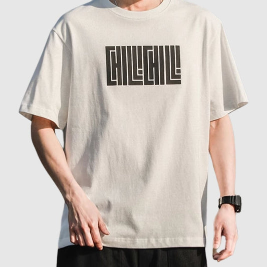 Half sleeve loose T-shirt HL2456