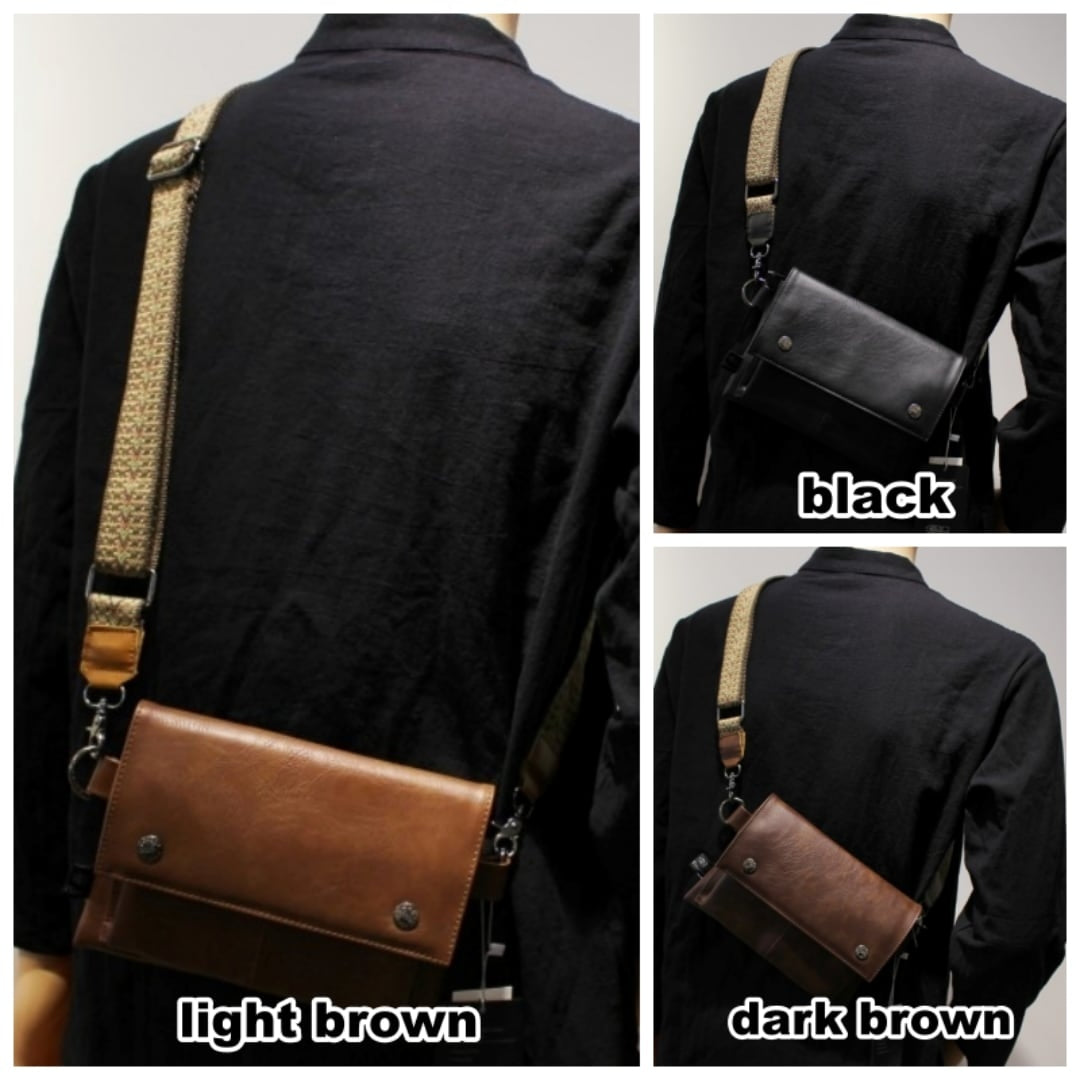 Wide strap shoulder bag HL2607