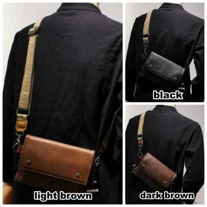 Wide strap shoulder bag HL2607