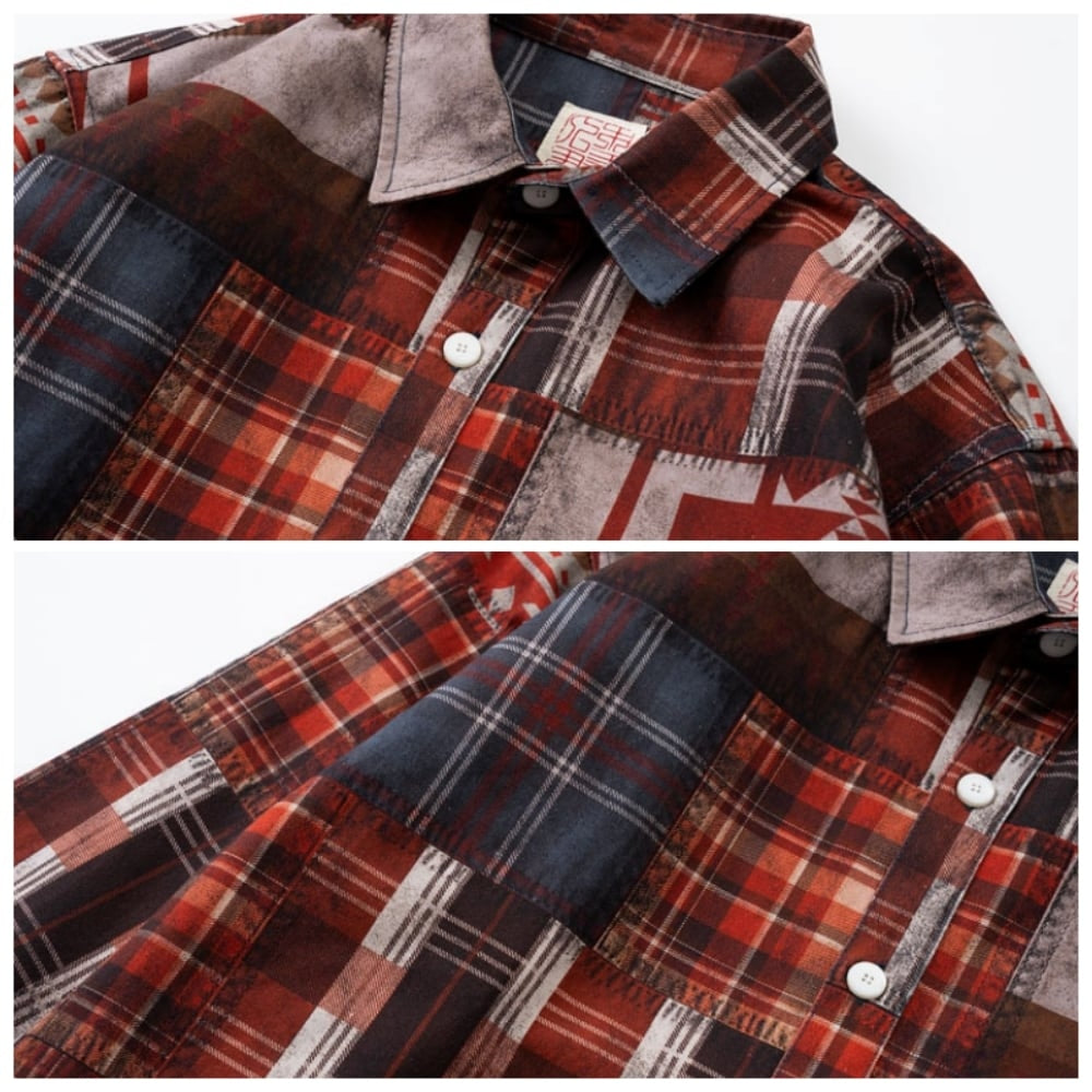 Ethnic style shirt Hl2550