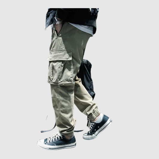 Multi-pocket casual pants HL1780