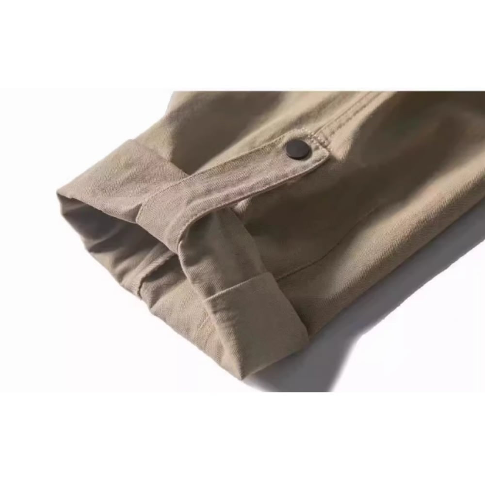 Cropped straight pants HL2573　