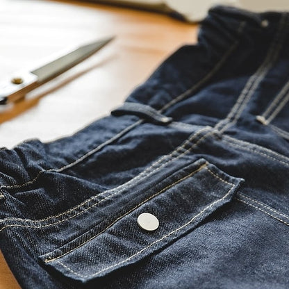Loose straight denim jeans HL2442