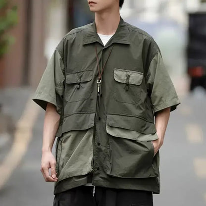 Multi-pocket work shirt HL2026