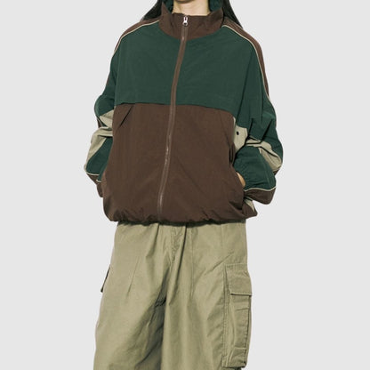 Contrast color jacket HL2542