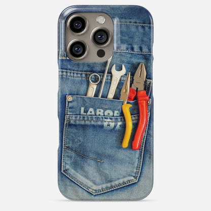 Denim Print iPhone case D0011