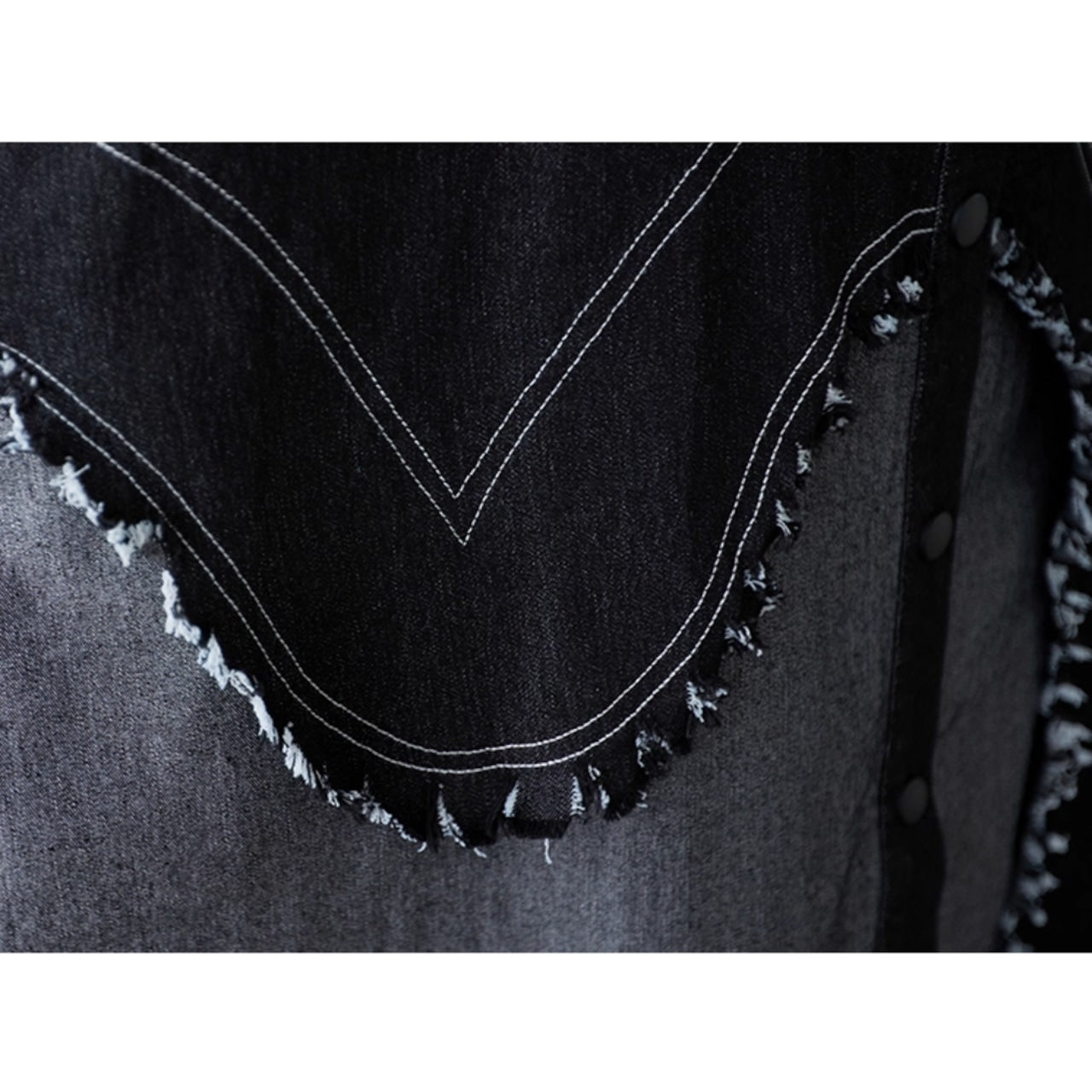 Sleeveless denim one piece D0066