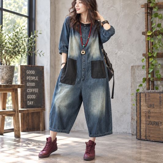 Denim all in one D0081