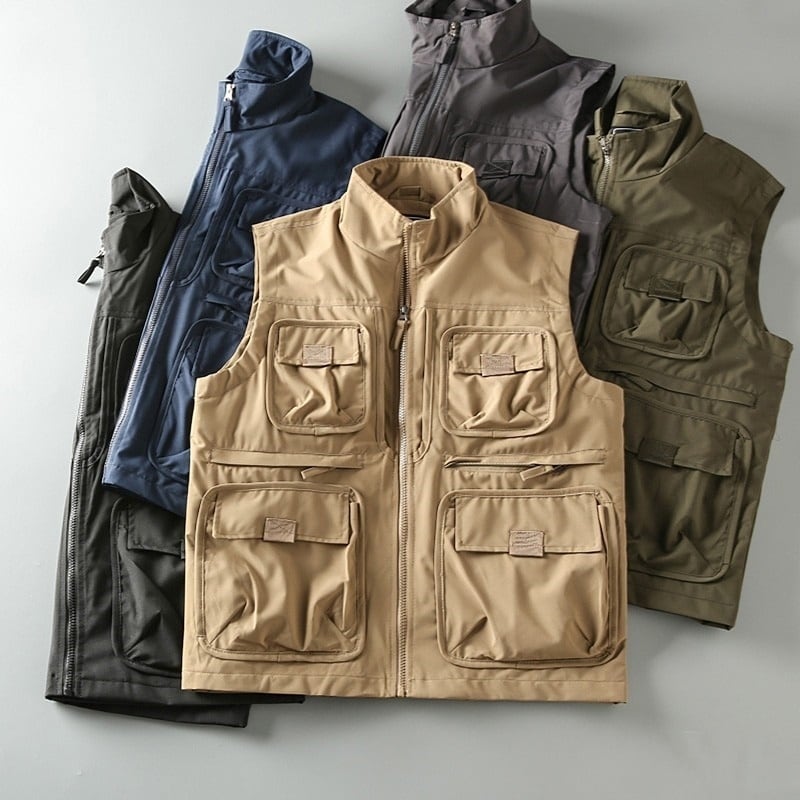 Multi-pocket outdoor vest HL2152