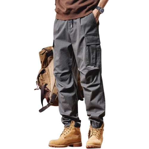 Big size casual cargo pants HL2214