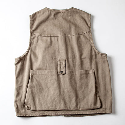 Multi-pocket retro vest HL1595