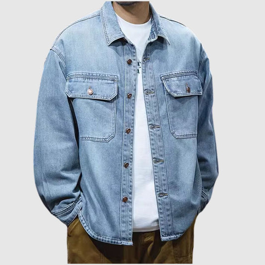 Light blue denim shirt HL1987