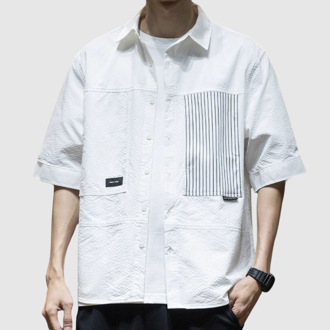 Short sleeve simple shirt HL2015