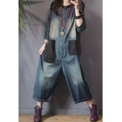 Denim all in one D0081