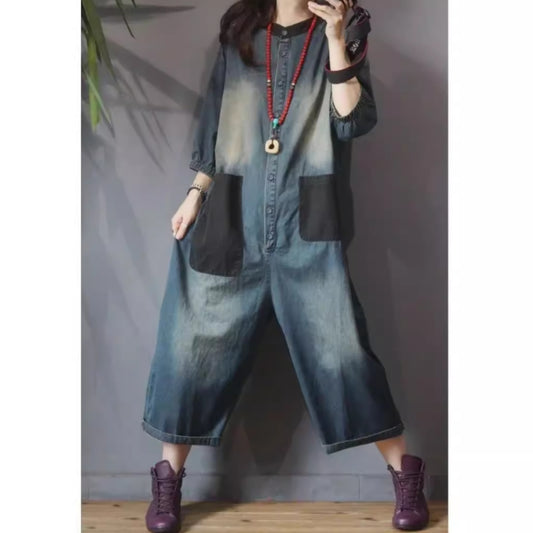 Denim all in one D0081