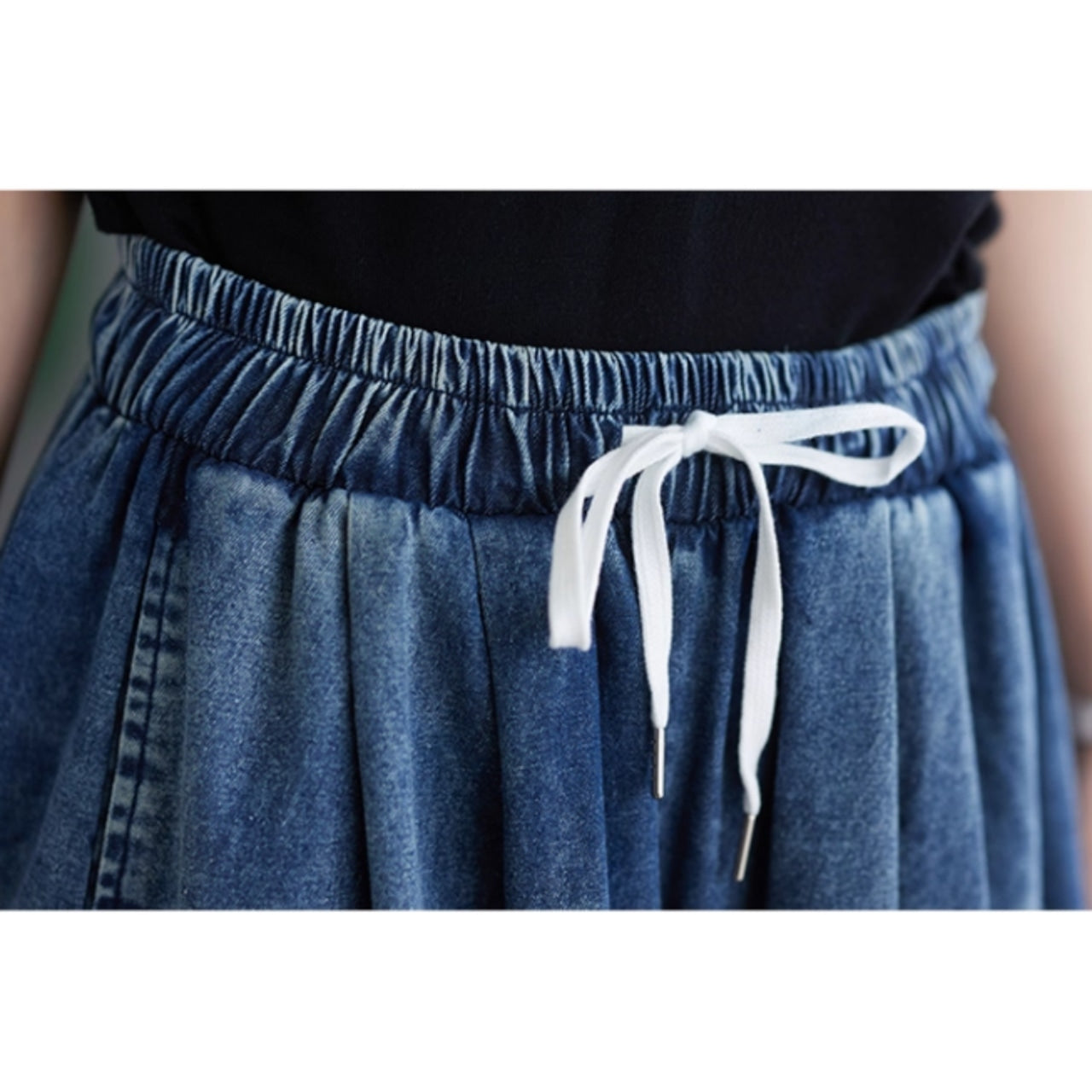 Wide baggy pants D0071