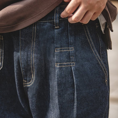 Loose straight denim jeans HL2442