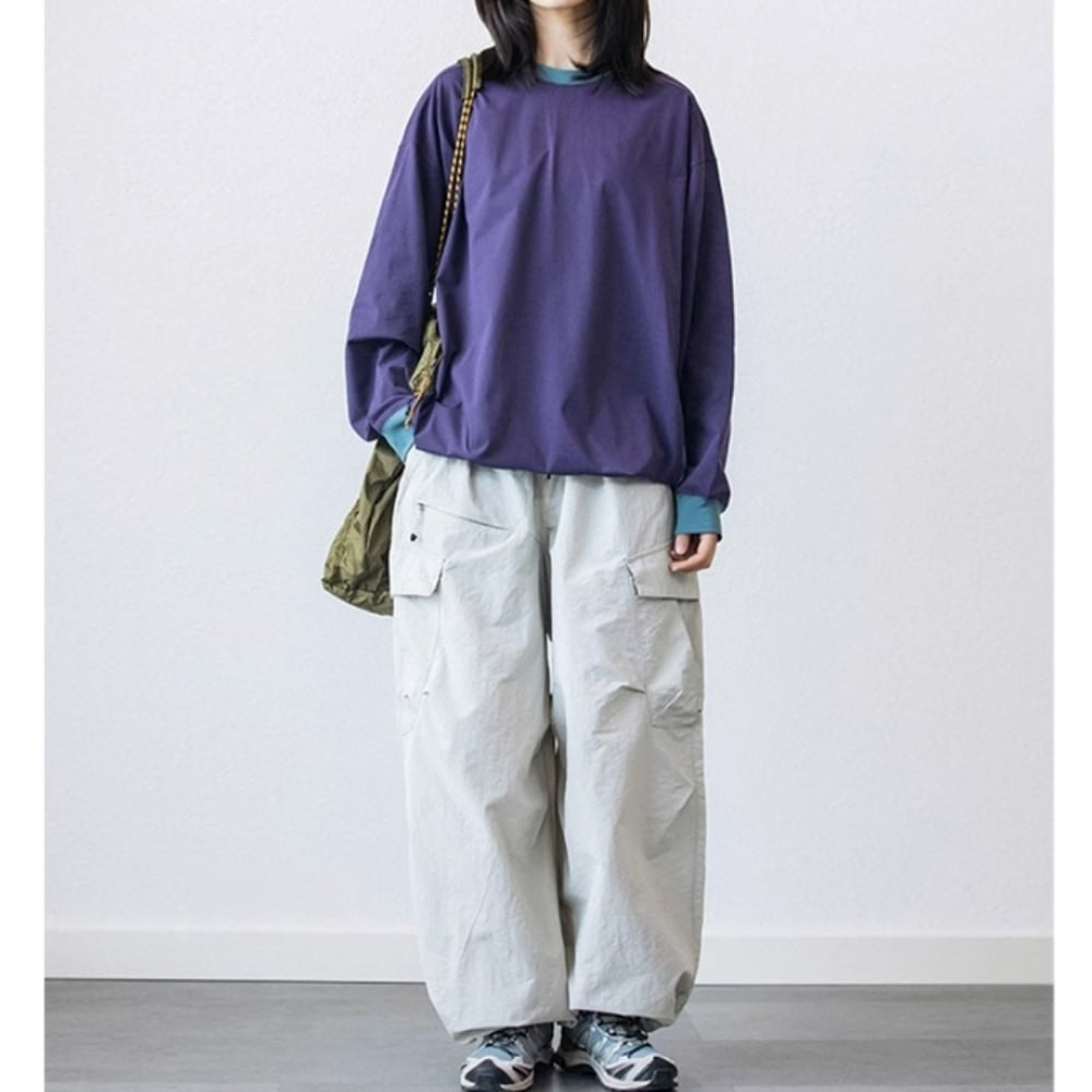 Round neck dry tops HL2540