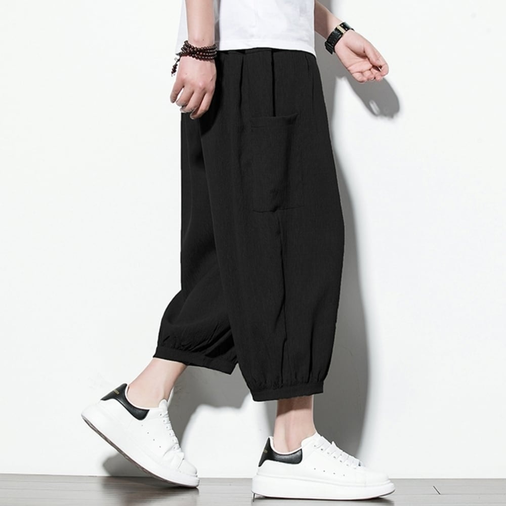 Cropped loose pants HL2566