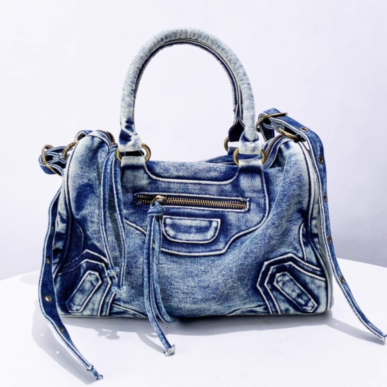 Denim Handbag D0044