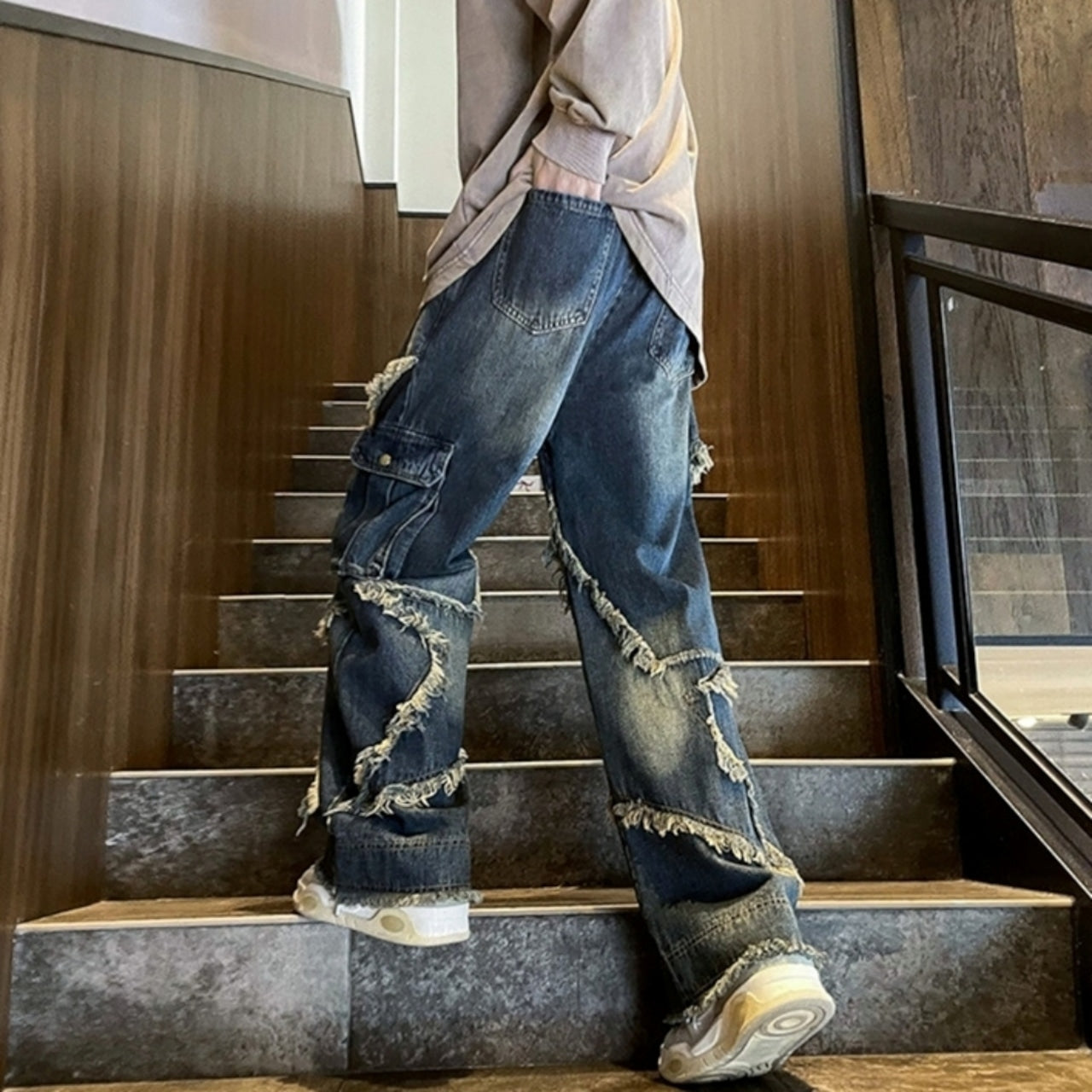 Star Design Denim Jeans D0055