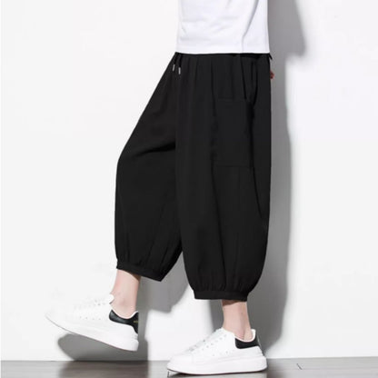 Cropped loose pants HL2566