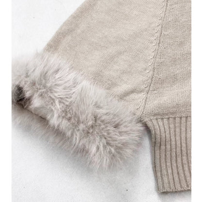 Cable knit tops E7039