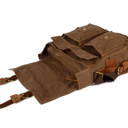 Retro canvas shoulder bag HL2611