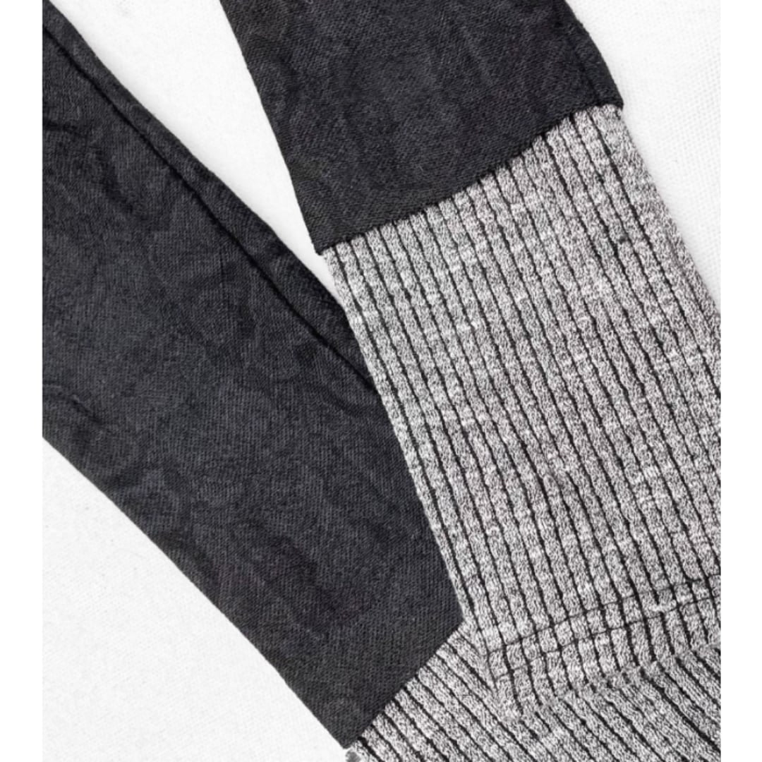 Fake layered hoodie E7022